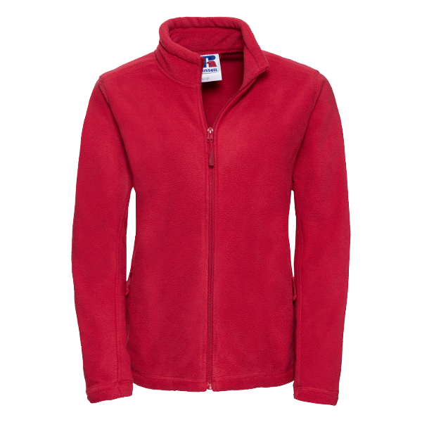 Ladies Fleece with logo left chest Gibb Craft