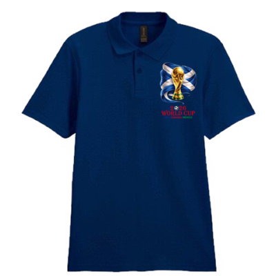Scotland World Cup 2026 Mens Polo Shirt